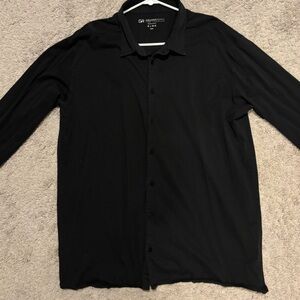 Men's Black Dress Shirt
